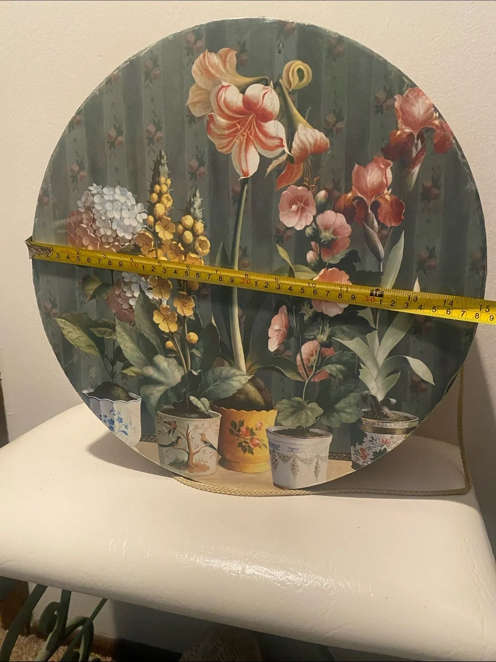 2003 Tri-Coastal Design Large Round Hat Box